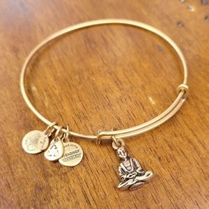 Alex and Ani Buddha Bangle Bracelet